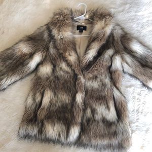 H&M Faux Fur Jacket